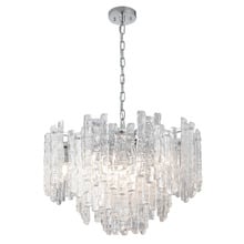 Ruther Glass 10 Light Pendant